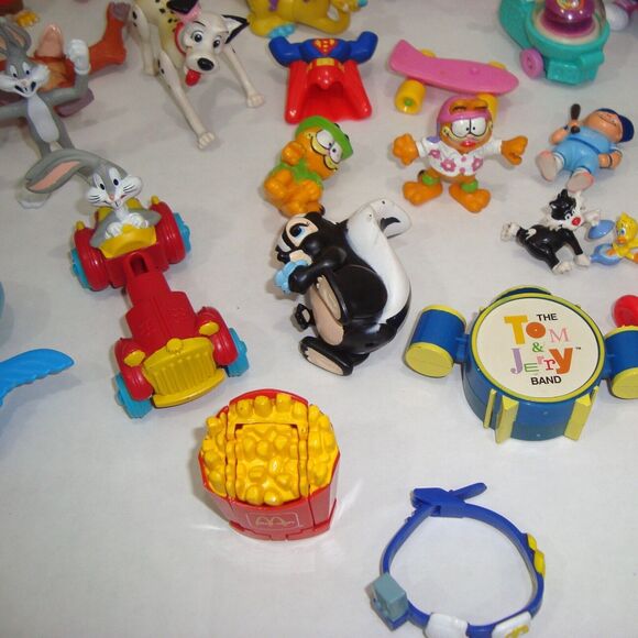 Large Lot 70+ Pieces Vintage McDonald's Disney Burger King Etc Happy Meal Toys - Picture 16 of 16